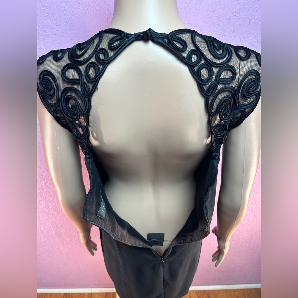 Laundry by Shelli Segal Black Dress size 14 - Picture 6 of 9